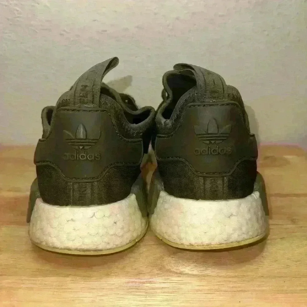 Adidas NMD R1 Night Cargo Dark Green Sneakers - Men's Size 11‎
